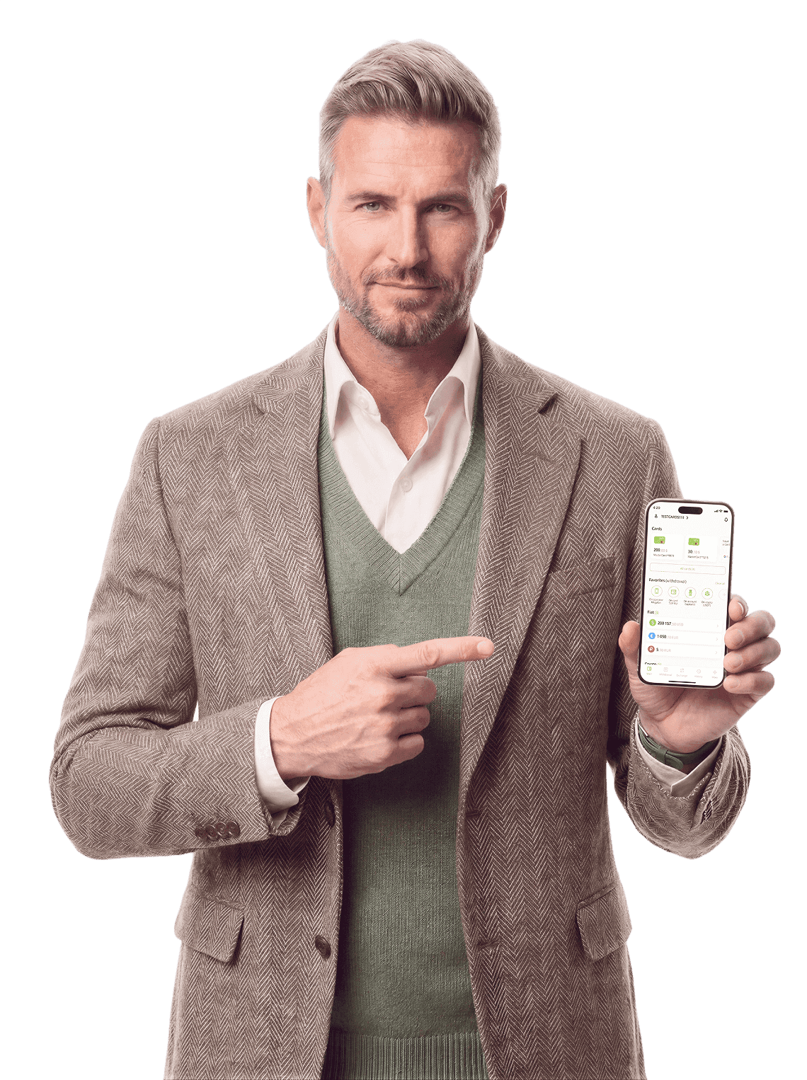Man with phone